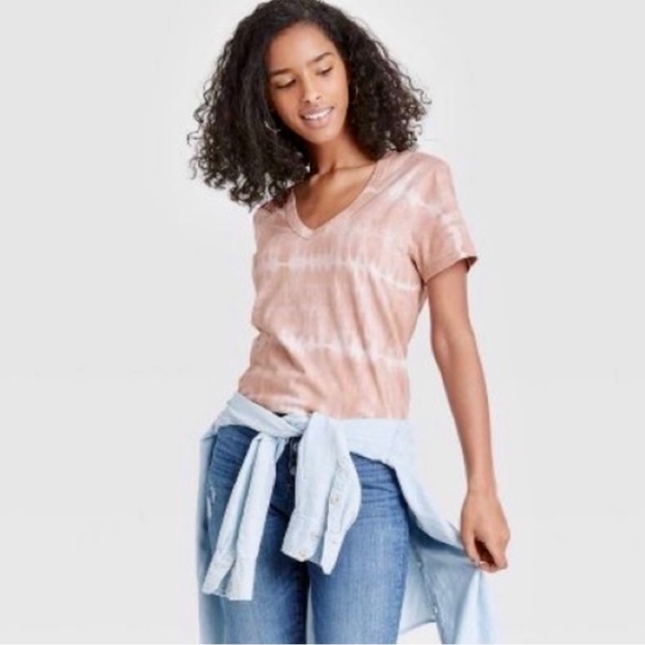 Universal Thread Smoky Taupe Tie Dye T-Shirt - NWT - Picture 2 of 3